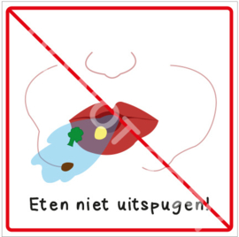 Eten niet uitspugen! (HR)