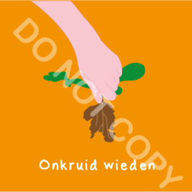 Onkruid wieden (K)