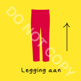 Legging aan (O)