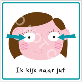 Ik kijk naar de juf M (LM)