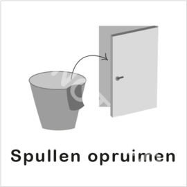 ZW/W - Schoonmaakspullen opruimen