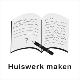 ZW/W - Huiswerk maken