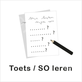 ZW/W - Toets / SO leren