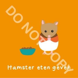 Hamster eten geven (K)