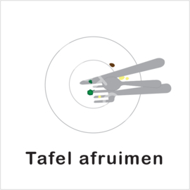 BASIC - Tafel afruimen