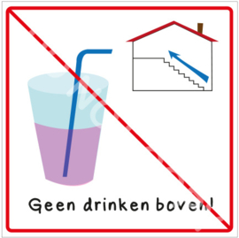 Geen drinken boven! (HR)