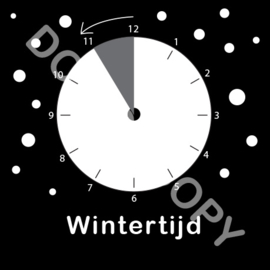 ZW/W - Wintertijd