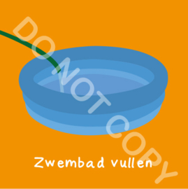 Zwembad vullen (K)