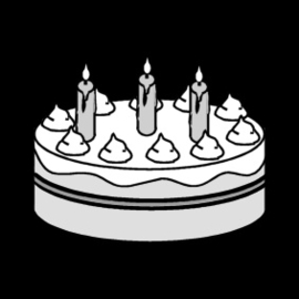 20.001 Verjaardag taart