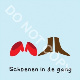 Schoenen in de gang (M)