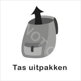 ZW/W - Tas uitpakken