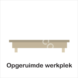 BASIC - Opgeruimde werkplek WM
