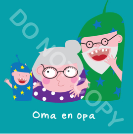 Oma en opa Mighty 2 (act.)