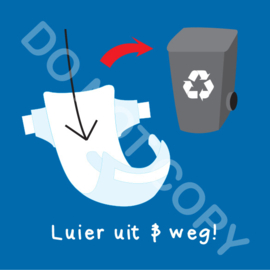 Luier uit en weg! (A)