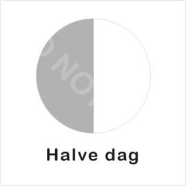 ZW/W - Halve dag