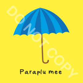 Paraplu mee (O)