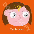 In de war M