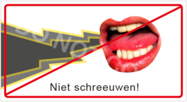 Niet schreeuwen! (HR) T/V