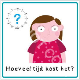Hoeveel tijd kost het? M (LM)