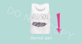 Hemd aan - M
