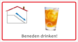 Beneden drinken! (HR) T/V
