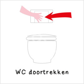 WC doortrekken (S)