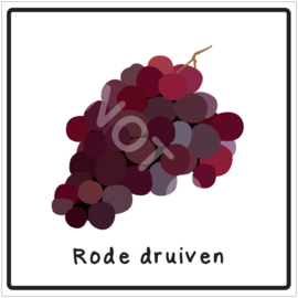 Fruit - Rode druiven (Eten)