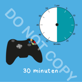 Game tijden 30 min (BT) - T