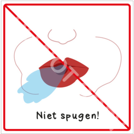 Niet spugen! (HR)