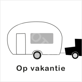 ZW/W - Op vakantie met caravan