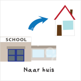 Naar huis (pijl) (S)