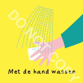 Met de hand wassen (O)