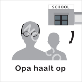 ZW/W - Opa haalt op school