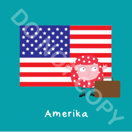 Vakantie Amerika Mia (act.)