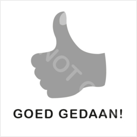 ZW/W - GOED GEDAAN!