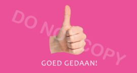 GOED GEDAAN TV - Roze