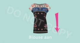 Blouse aan - M