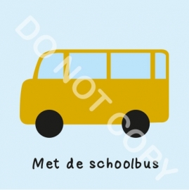 Met de schoolbus (M)