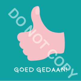 GOED GEDAAN! (Act.)