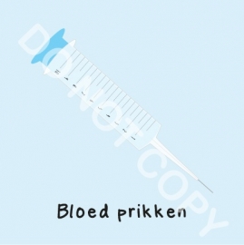 Bloed prikken (M)