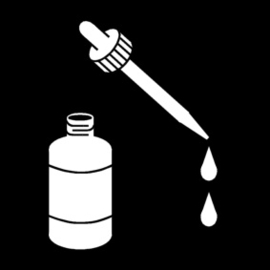 6.013 Druppels/ medicijnen/ pipet