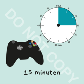 Game tijden 15 min - M