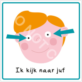 Ik kijk naar de juf J (LM)