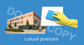 Lokaal poetsen - J