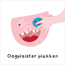 Oogpleister plakken Mighty (S)