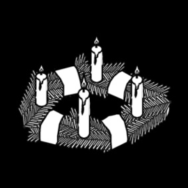 21.020 Kerstkrans, advent