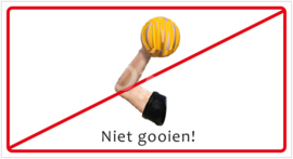 Niet gooien (HR) T/V