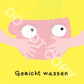 Gezicht wassen Mia (O)