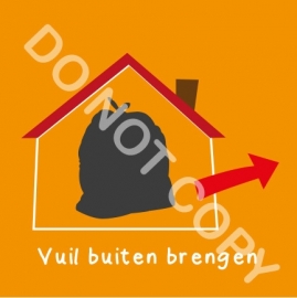 Vuil buiten brengen (K)