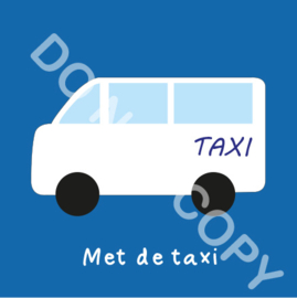 Met de taxi (A)